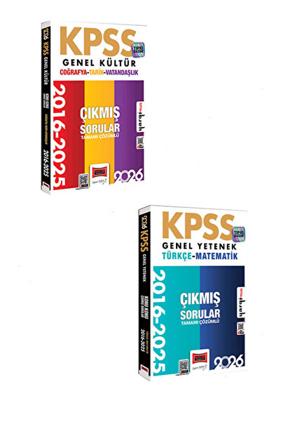 Yargı Yayınları 2026 KPSS Genel Yetenek Genel Kültür Çıkmış Sorular 10 Yıl (G...