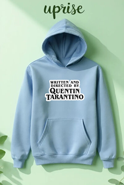 Vordevia Hanorac de bumbac cu cu imprimeu fire O supradimensionat de Quentin Tarantino