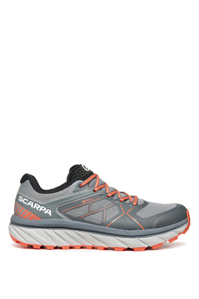Scarpa Spin Infinity WMN Gore-Tex Gray Coral Red Kadın Koşu Ayakkabısı