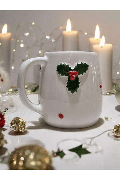 seda seramik Handmade Kokina Design Coffee Mug Cup 400 Ml.