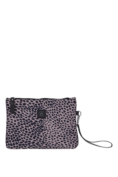 BloominBag Leopard Cita Noir Kadın El Portföyü