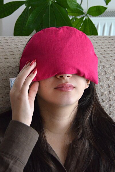 moonzy - minimalist & cozy Semicircular Natural Black Wheat Husk Filled Eye R...