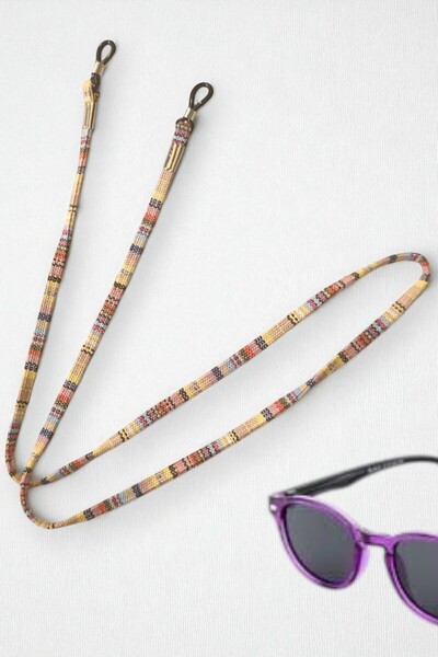 nftart.design Anti-Slip Bohemian Eyeglass Retainer Cords Made of Polyester Material
