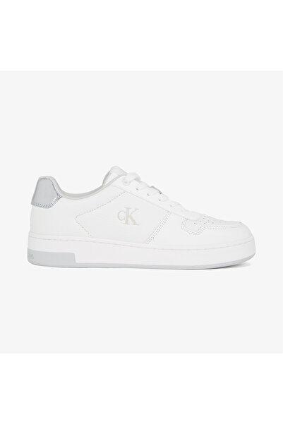 Calvin Klein Basket Cupsole Low Kadın Beyaz Sneaker