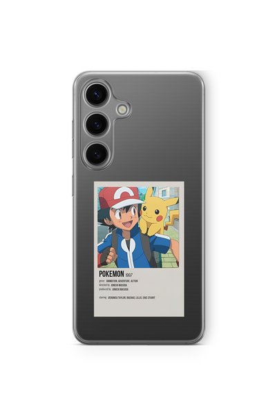 Multitronic Samsung Galaxy S25 Compatible Pokemon Minimalist Poster Design Pr...