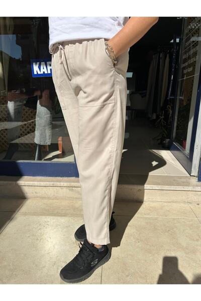 KAROL Lace Detailed Trousers