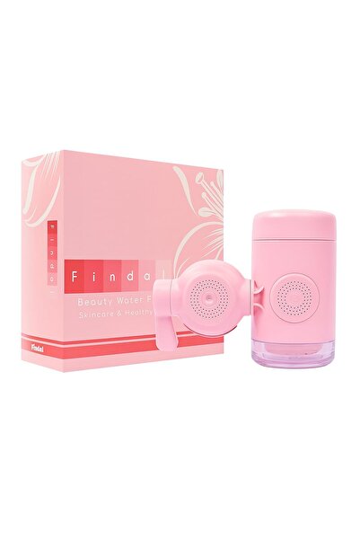 findal فلتر مياه صنبور العناية بالبشرة - وردي (مُخصص لمياه دول مجلس التعاون ا...