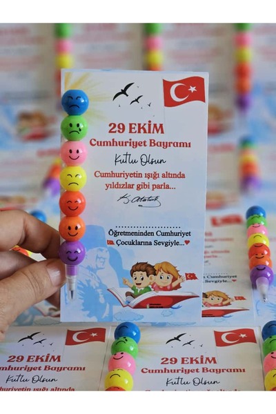 SOFT 25 Adet Yumurtlayan kurşun kalem Cumhuriyet Bayramı’na özel