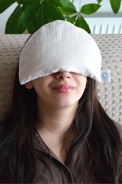 moonzy - minimalist & cozy Moonzy Natural Black Wheat Eye Rest Pillow – Double Layer Muslin