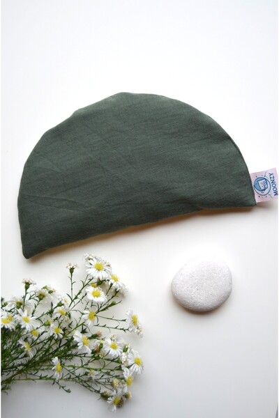 moonzy - minimalist & cozy Μαξιλάρι αναψυχής με φυσικό κέλυφος μαύρου σιταριο...