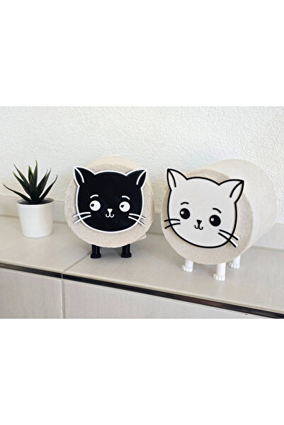 Genel Markalar kedi tuvalet kağıdı tutucu banyo dekoru
