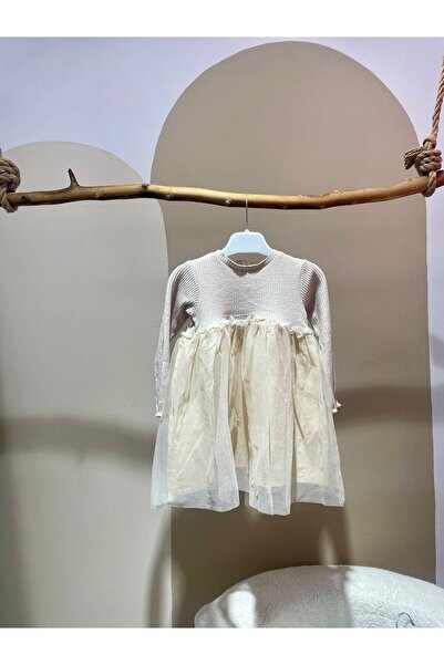 NOBLEKIDS Girl's Tutu Dress – Ribbed Top & Tulle Skirt