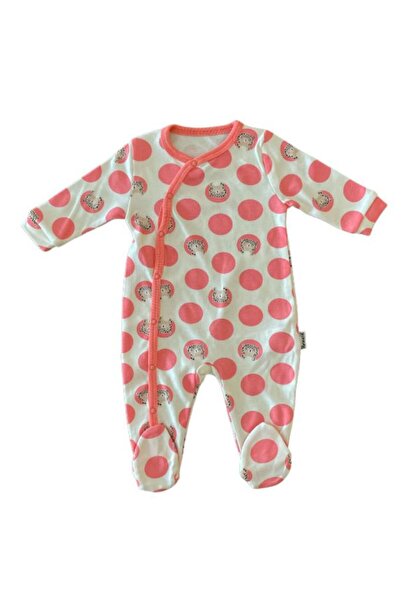 Dumledo بذلة بناتية كبيرة الحجم ذات نقاط وردية على شكل قطة