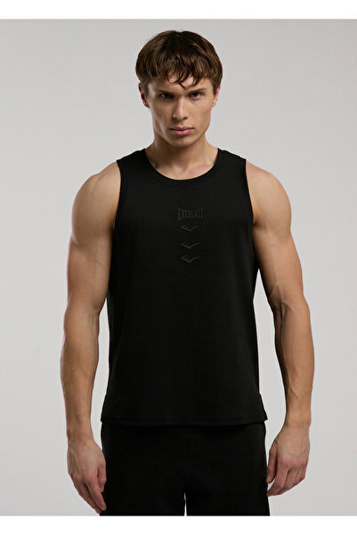 EVERLAST Ever Relaxed Black Regular Sleeveless Men's Sports T-Shirt