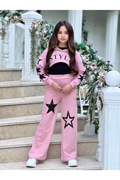 KOKOŞ BEBEK Star Style Girl's 3-Piece Set - Age 3/12 - 31517