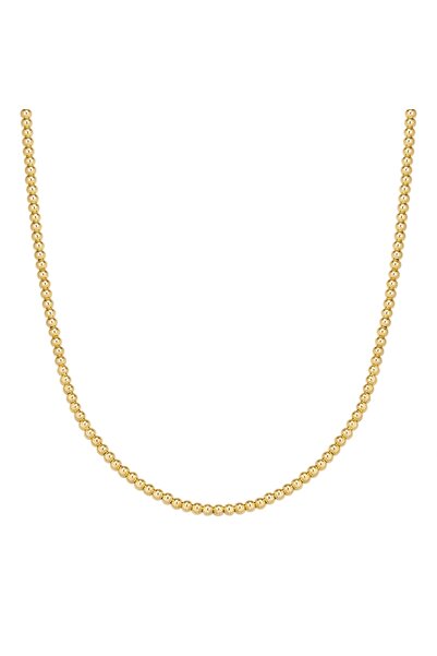 Glanzstücke München Silberhalskette Kette Sterling Silber gelbgold