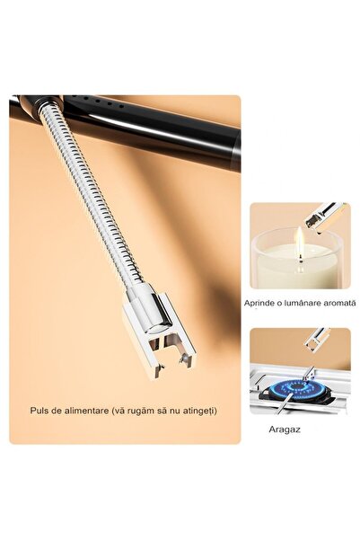 OEM Bricheta electrica cu plasma, portabila, reincarcabila, rezistenta la vant, pentru a aprinde focul