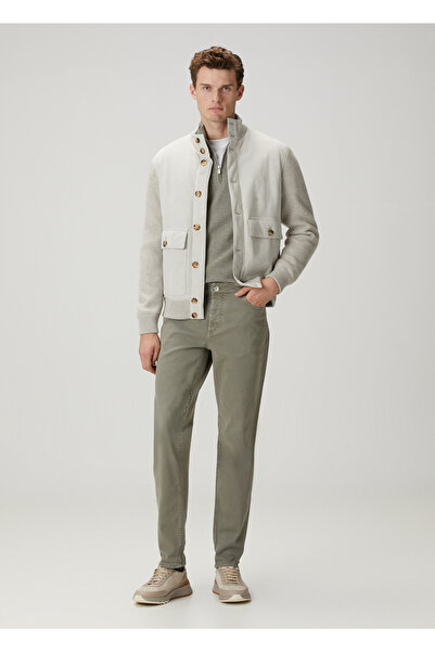 Brunello Cucinelli Yeşil Jean Pantolon