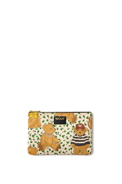 Wouf Cute Bej Kahve Kadın El Çantası