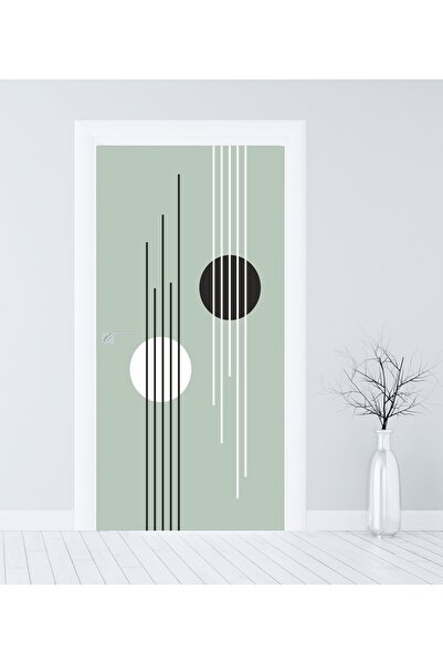 RENKLİ HOBBY Kaplama Folyosu - Kapı Sticker Giydirme - Kendinden Yapışkanlı