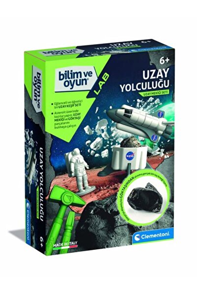 CLEMENTONI Bilim ve Oyun Uzay Yolculuğu Uzay Mekiği Seti