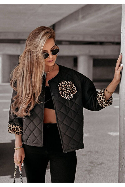 AndraRose Styles Καπιτονέ μπουφάν - Μαύρο - C24092L