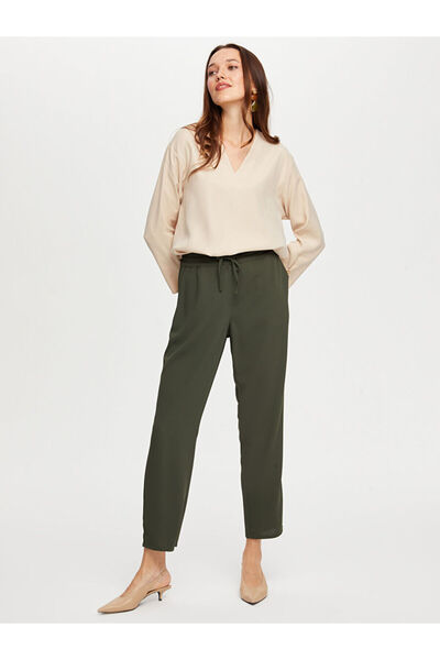 Faik Sönmez Beli Lastikli Comfort Fit Pantolon W26PNT002