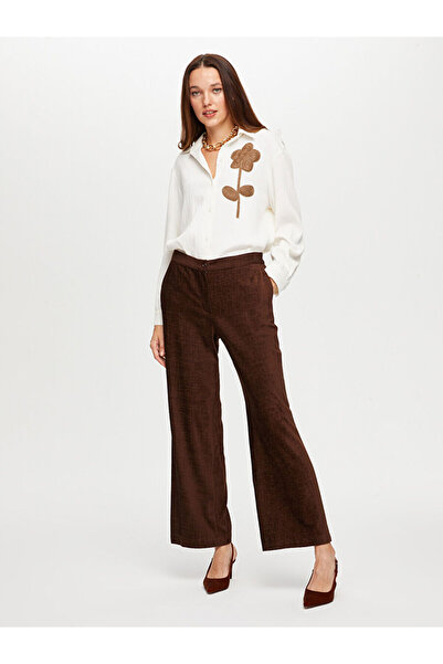 Faik Sönmez Wıde Leg Fıt Şönil Pantolon W26PNT014