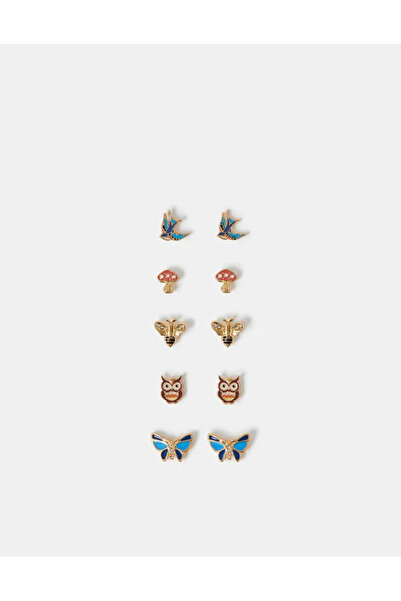 Accessorize Forest Friends Küpe Seti X 5