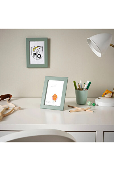 IKEA Fiskbo Coloured Frame, Green, 10X15 cm