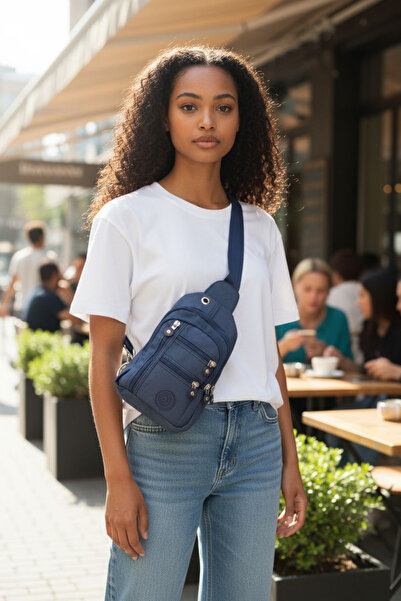 PAPATAY Unisex Çok Gözlü Çapraz Askılı Omuz Çanta