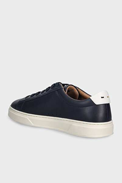 BOSS Logolu Deri Sneaker Ayakkabı Erkek AYAKKABI 50552853 402