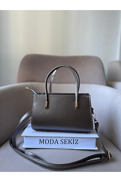 Moda Sekiz Women's Faux Leather Crossbody Hand and Shoulder Bag