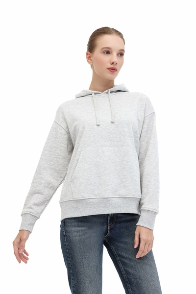 Kinetix Wb 17Bella-K 5Pr Gray Melange Women's Sweatshirt