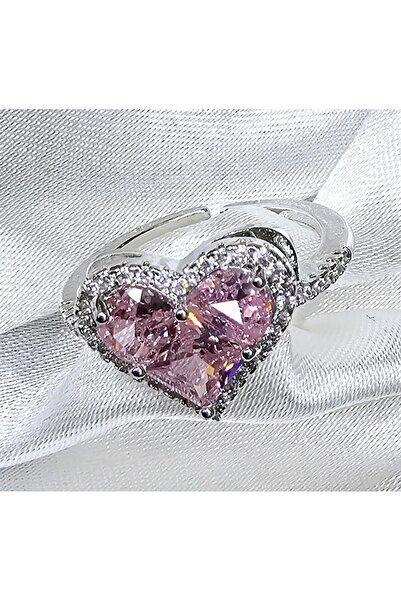 DÜKKAN DESİGN Y2K Pink Stone Ring