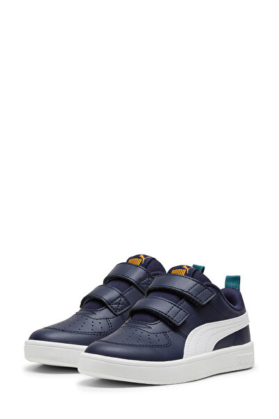 Puma Rickie V Ps Navy Blue Boys' Sneaker