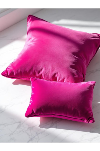 FARCY Square and Rectangular Inner Filled Decorative Pillow Cushion Set (2 Pieces)