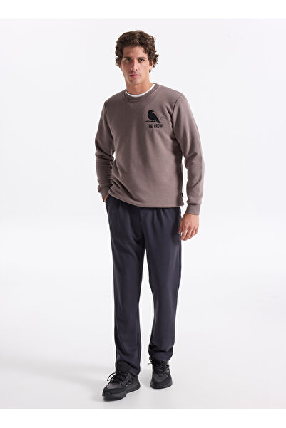 GMG FIRENZE Ανδρικό παντελόνι με ελαστική μέση και κανονικό πόδι Jogger μαύρο...