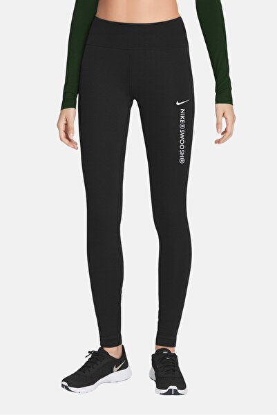 Nike بنطال رياضي نسائي مناسب للتدريب، أسود