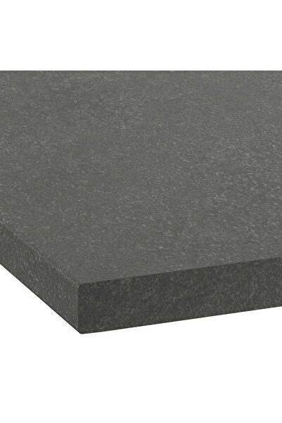 hobiurun Tezgah, koyu gri taş görünüm-laminat, 246x3,8 cm