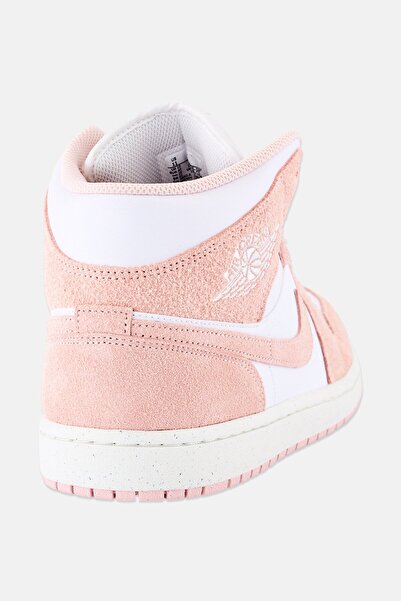 Nike Men 1 Mid Se Lace Up Micro Suede Outdoor Shoes, Multicolor