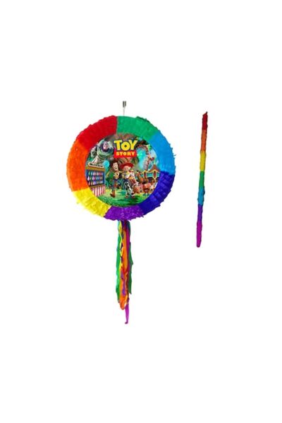 OEM Pinata Toy Story Multicoloră, Diametru 42 cm + Bata