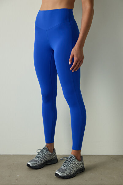 Penti Saks Mavisi Orta Destek Cepli Yüksek Bel Tayt