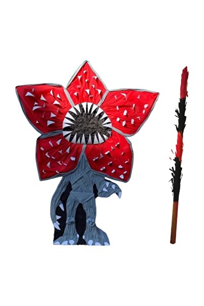 OEM Pinata Demogorgon 60 cm + Bata / Pinata Plantă Carnivoră / Pinata Halloween