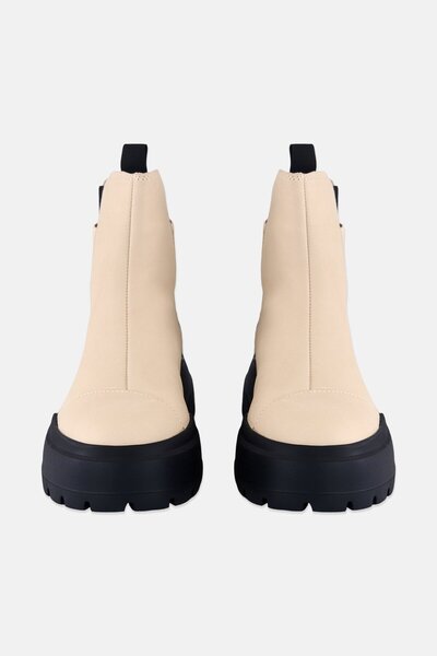 Toms Women Alpargata Combat Slip On Ankle Boots, Beige