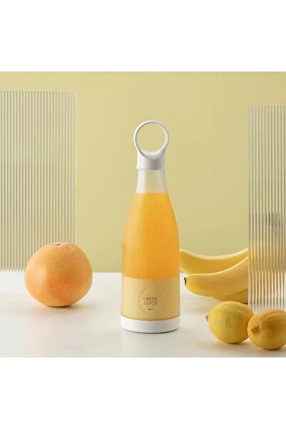 Generic Portable Electric Juicer Blender Bottle | 6-Blade, USB Rechargeable, Smoothie Maker