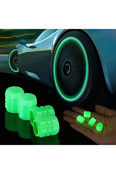 Generic مصابيح LED لصمامات إطارات السيارة | تعمل بالحركة، ملائمة لجميع الأغرا...