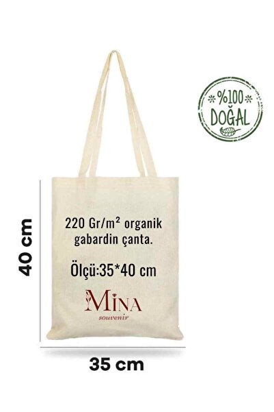 Mina Souvenir Palestine, Book Coffee, Little Prince, Teenager Motto Themed 100% Organic Cloth Bag