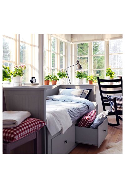 hobiurun Divan, gri, 80x200 cm, orta sert