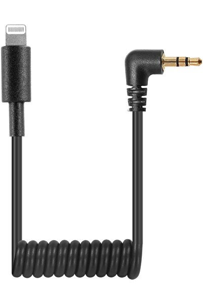 Godox GAC-IC10 Lightning to 3.5mm TRS Adapter Cable Male-to-Male Audio Cable Compatible with iPhone